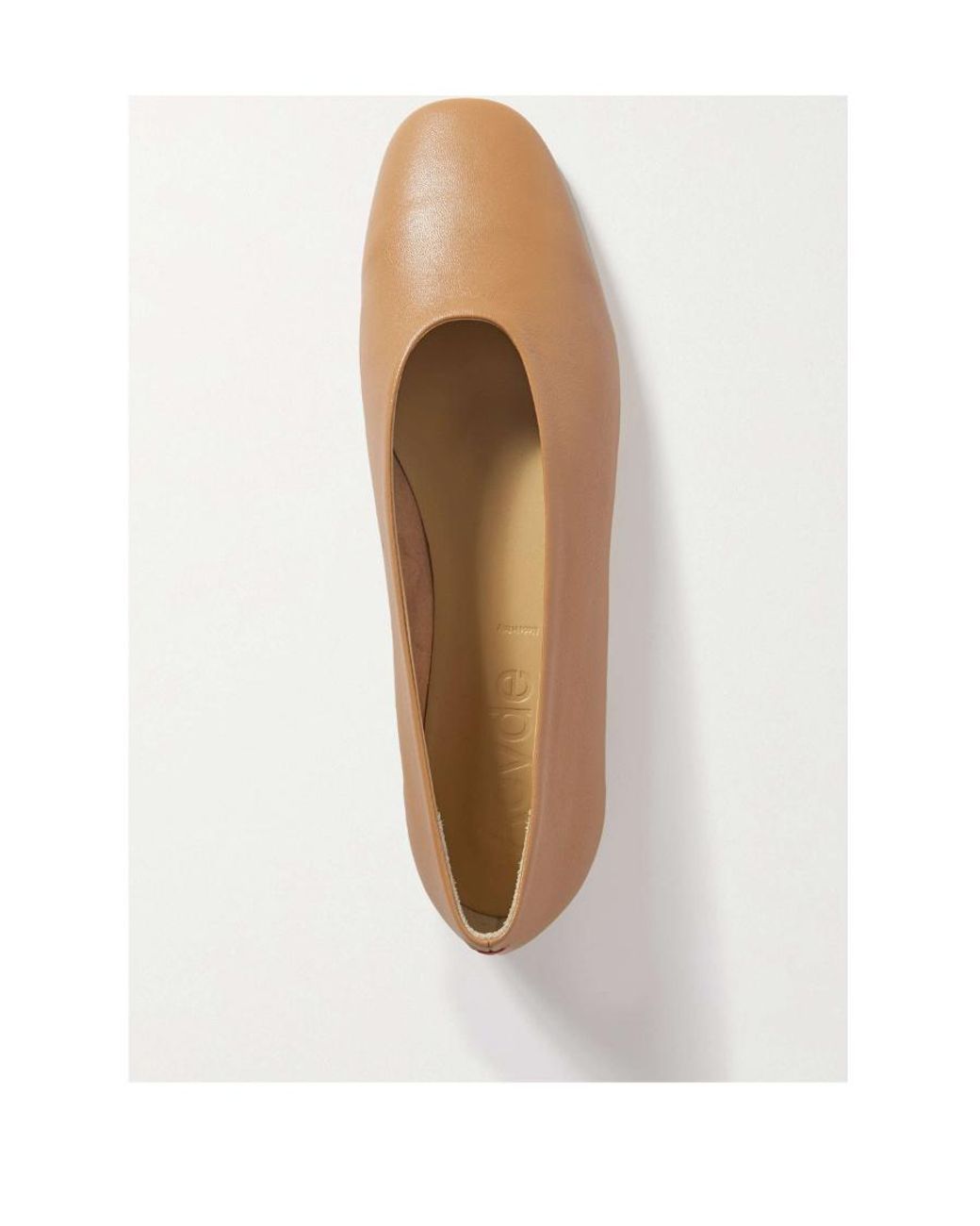 Aeyde Brown Kirsten Ballet Shoes