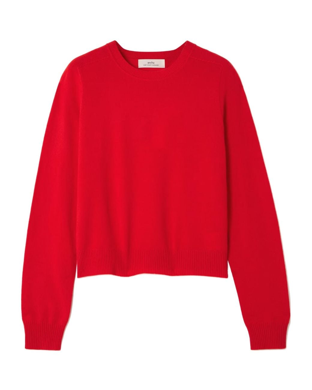 arch4 Red Elara Cashmere Knitwear