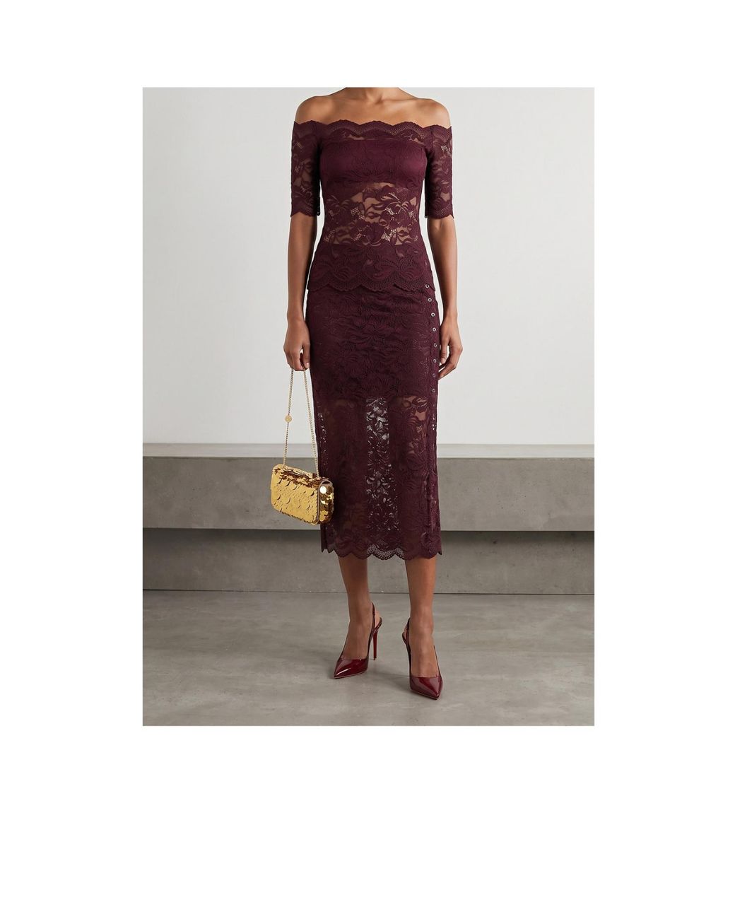 Rabanne Metallic Rabanne Sequin Chain Shoulder Bag