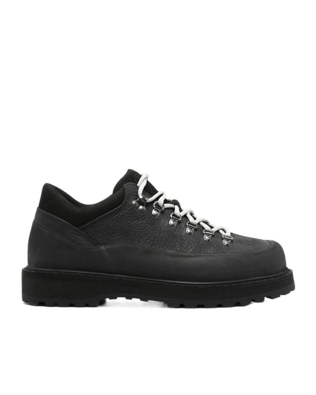 Diemme Black Low-Top Lace-Up Casual Shoes for men