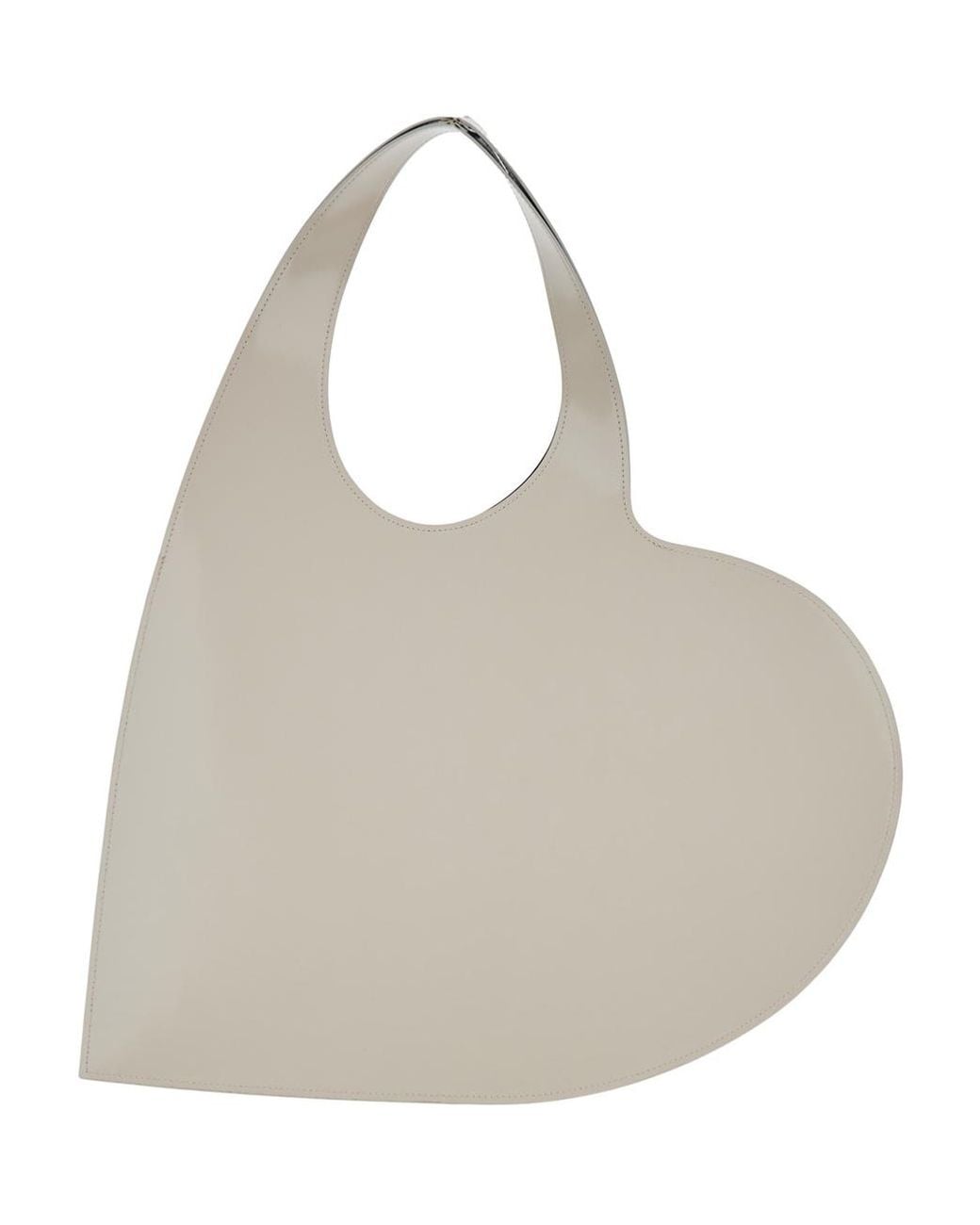 Coperni Gray Heart Tote Bag