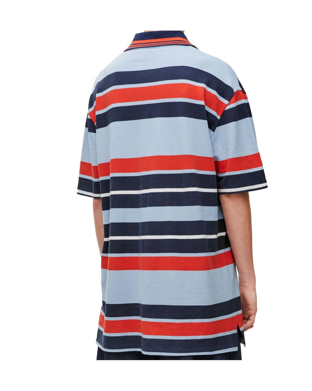 Loewe Oversized Fit Polo in Blue for Men | Lyst
