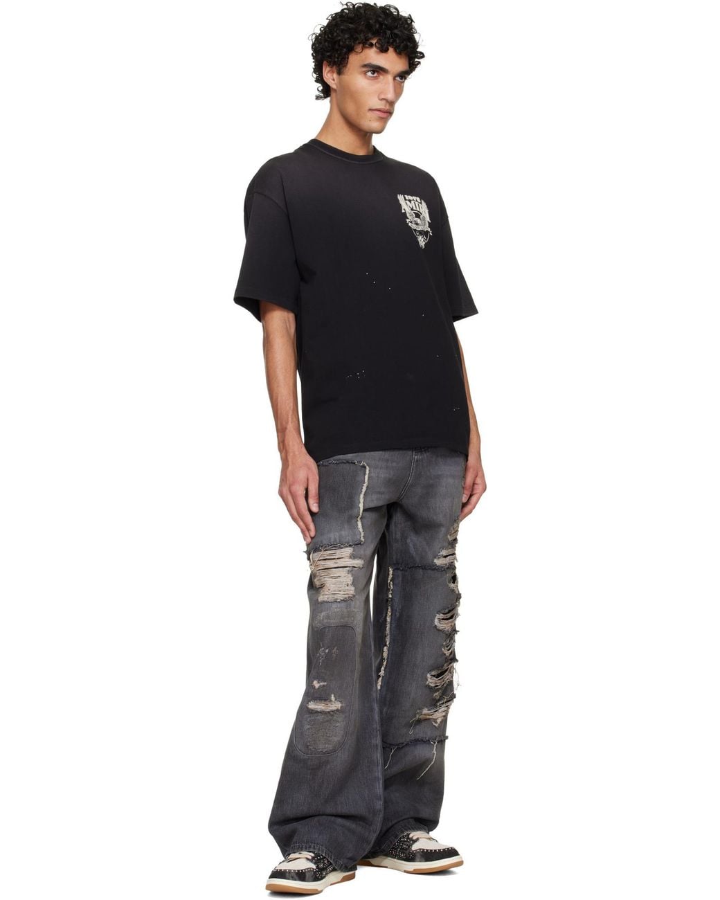Amiri Black Sneakers for men