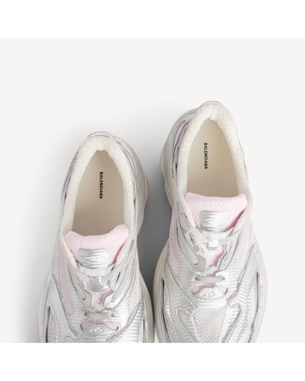 Balenciaga White Jet Slip-On Sneaker