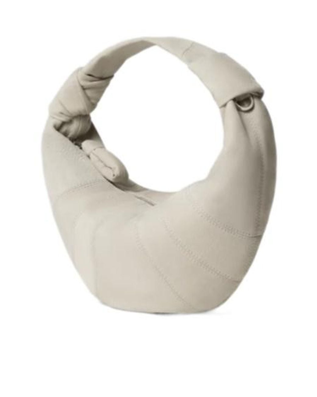 Lemaire Gray Croissant Shoulder Bag
