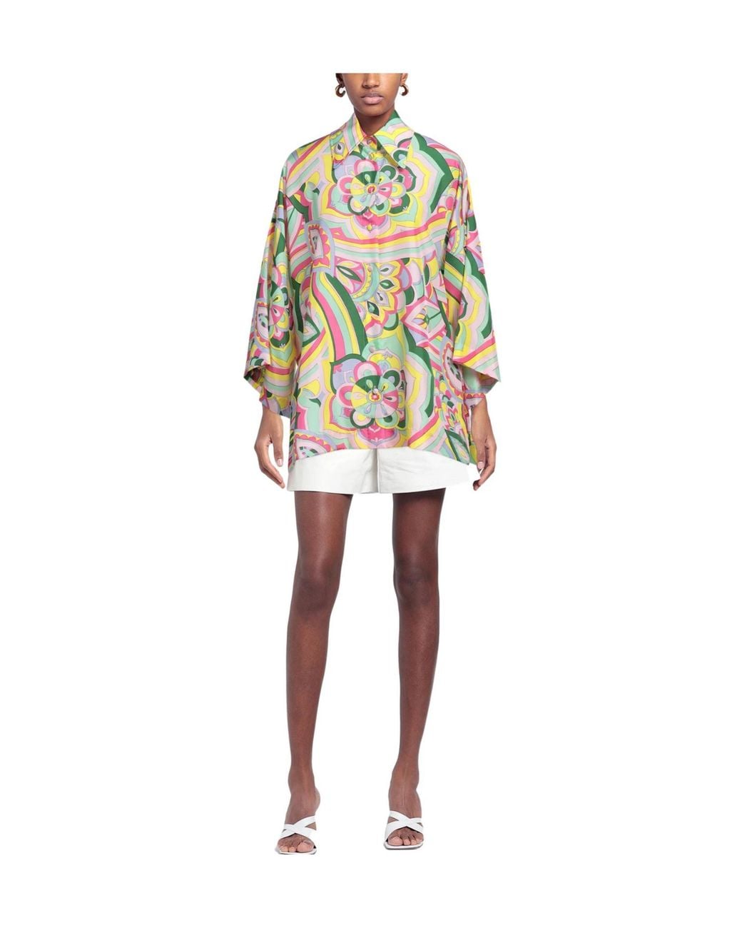 Dolce & Gabbana Green Patterned Shirts