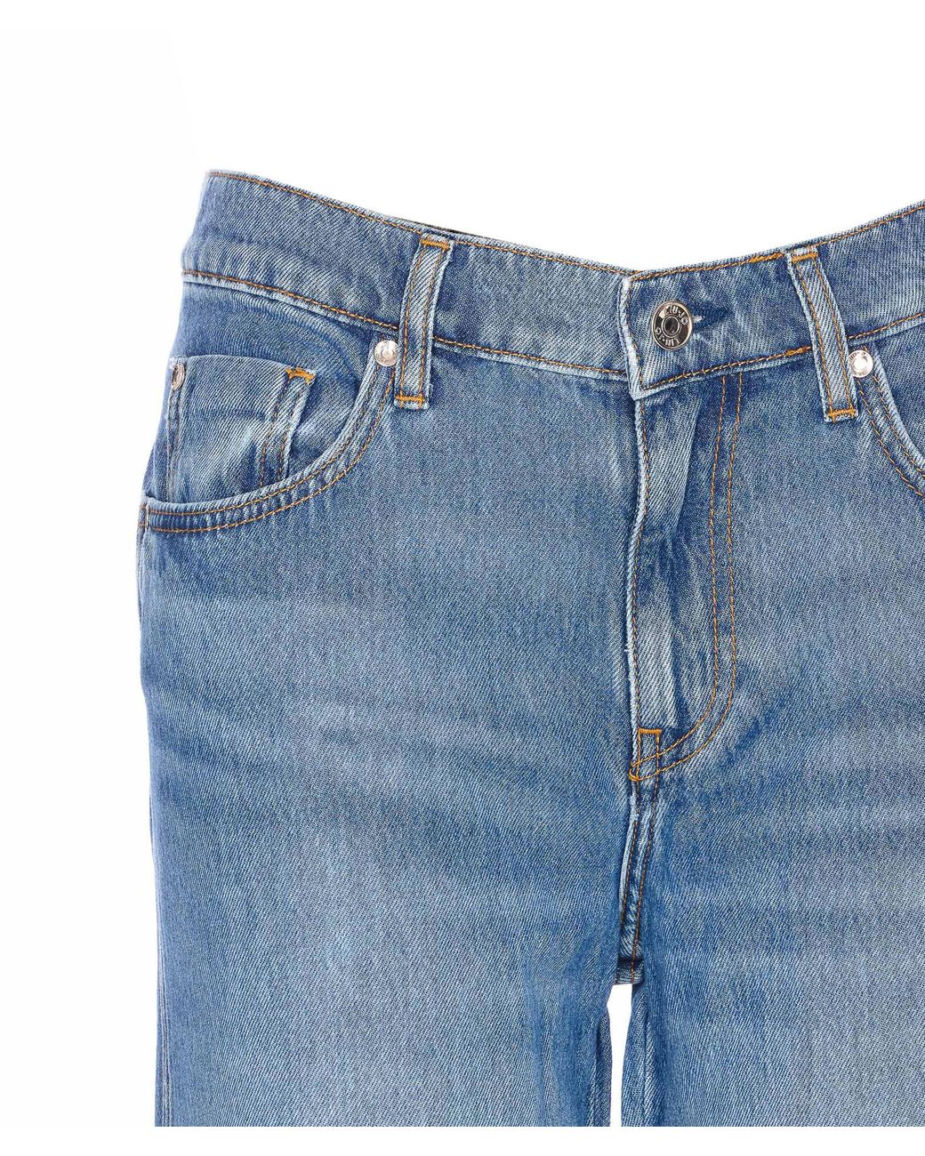 Liu Jo Blue Straight Leg Jeans