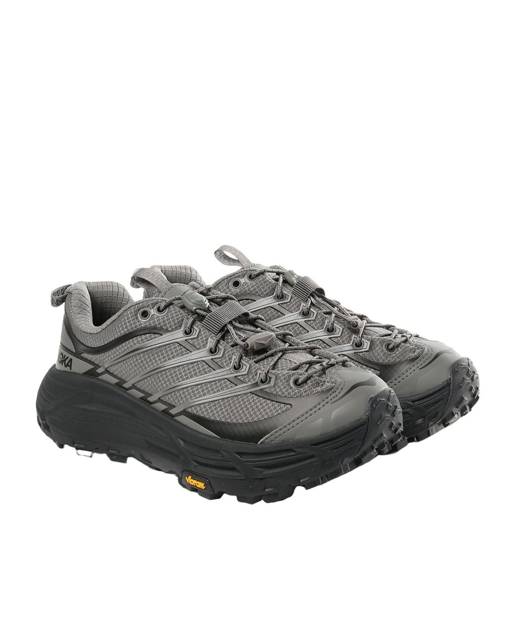 Hoka One One Gray Mafate Three2 Sneakers for men