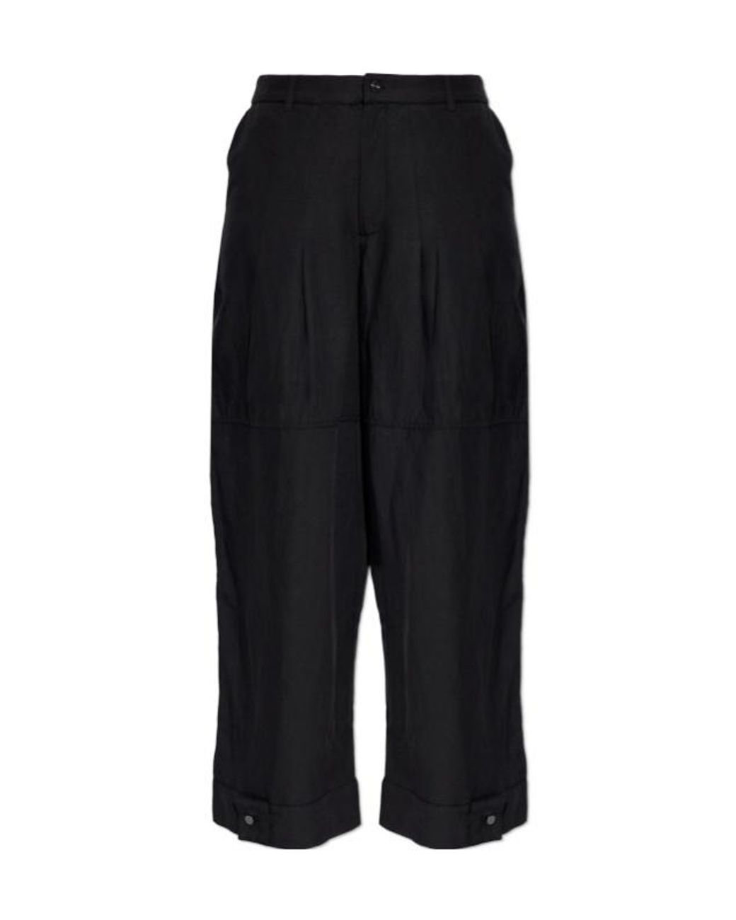 AllSaints Black Sherell Wide-Leg Pants