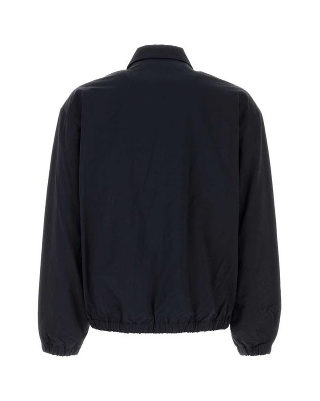 Prada Blue Zip-Up Bomber Jacket for men