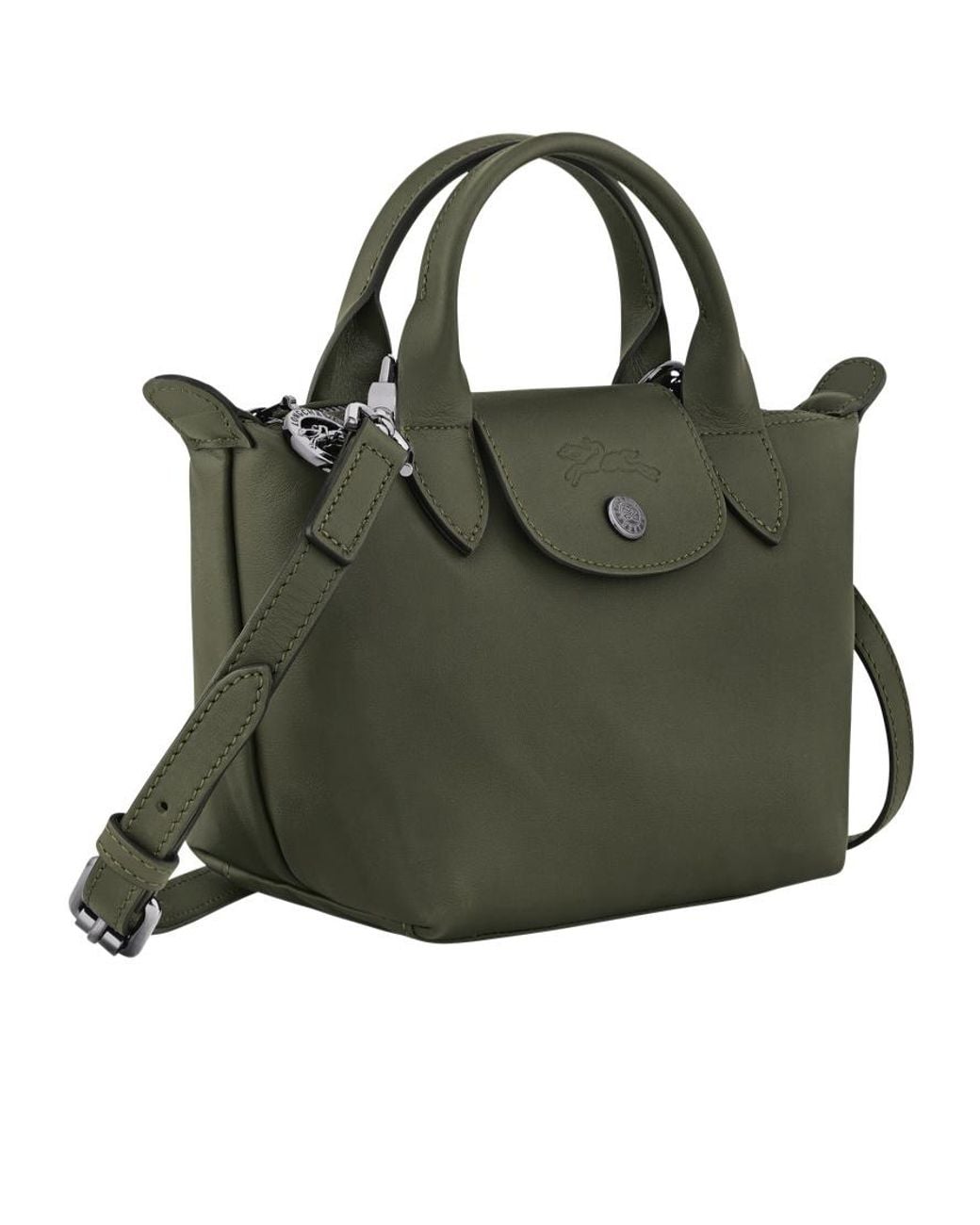 Longchamp Green Le Pliage Xtra Xs Handbag