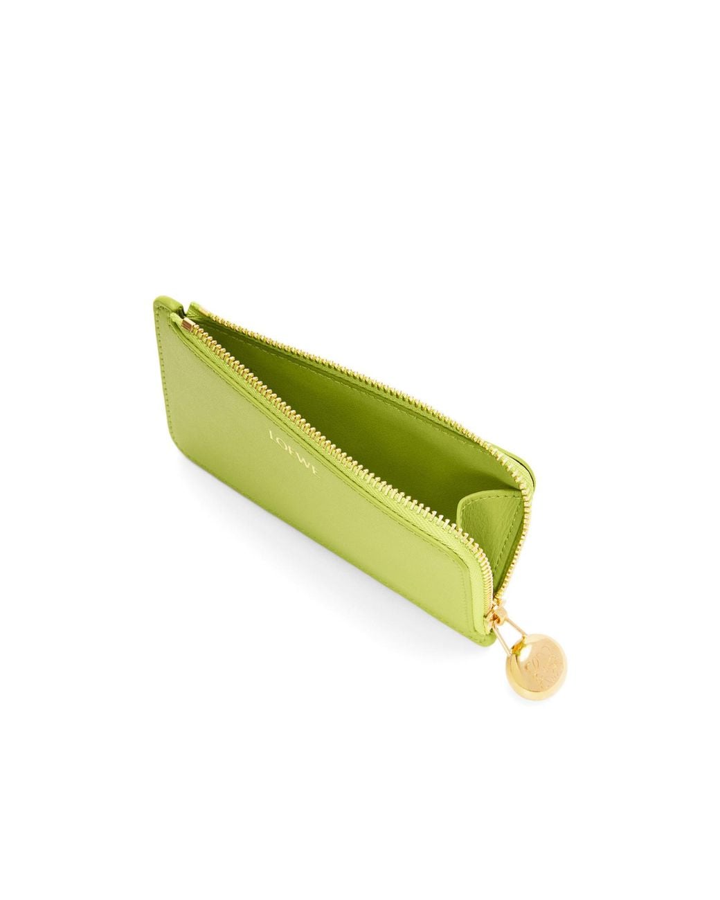 Loewe Yellow Pebble Coin Cardholder