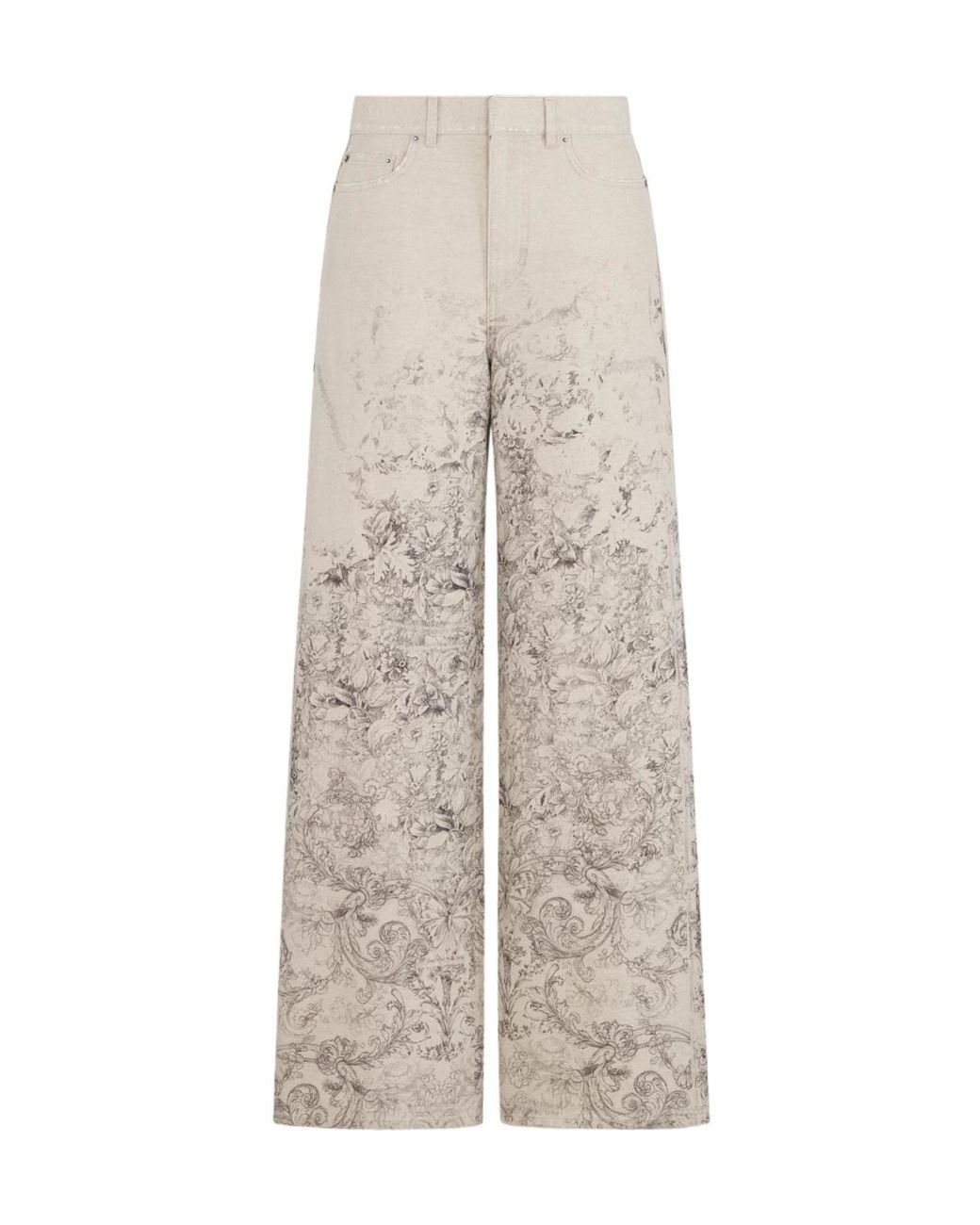 Dior Natural Flared Jeans