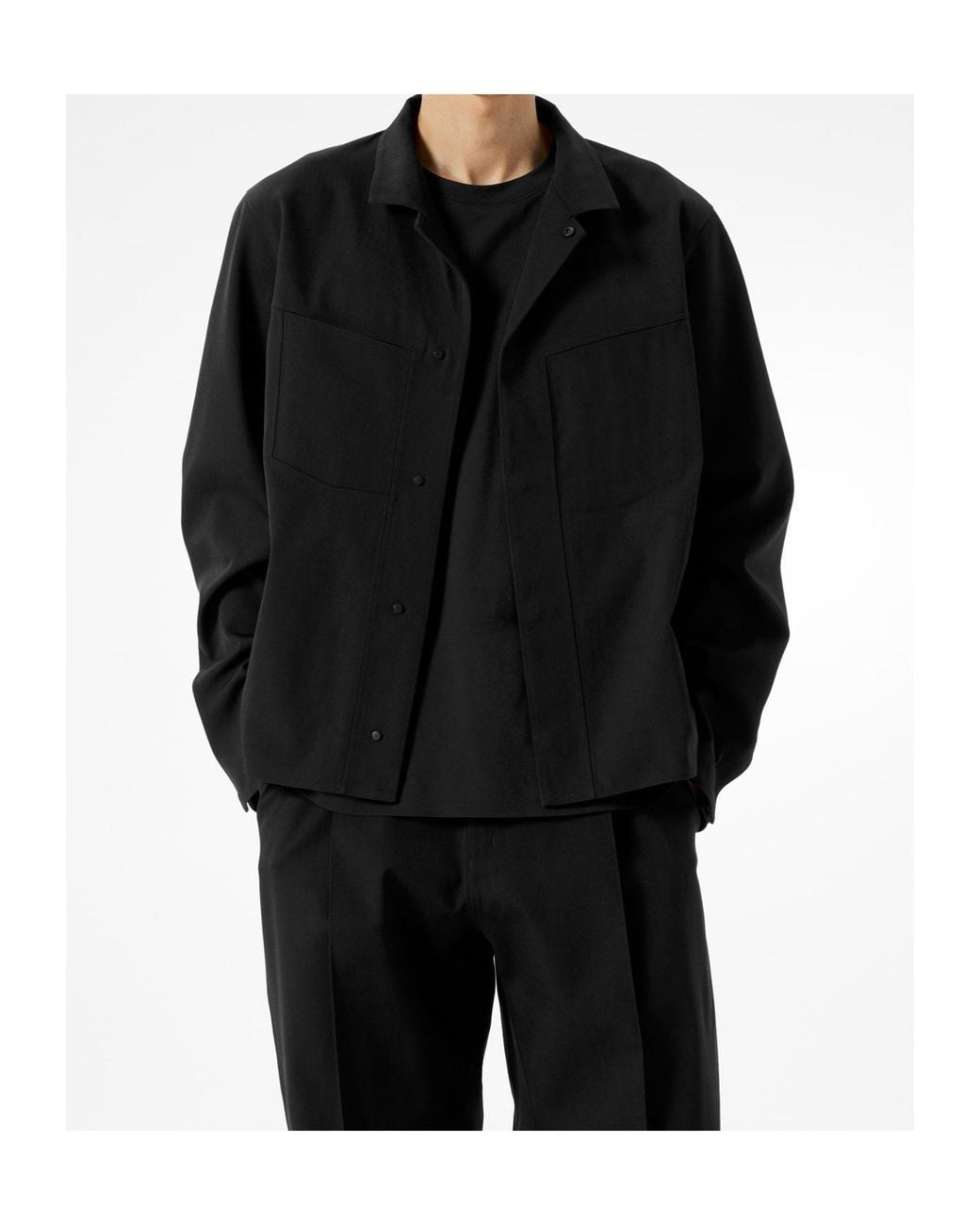 Veilance Black Voronoi Jacket for men