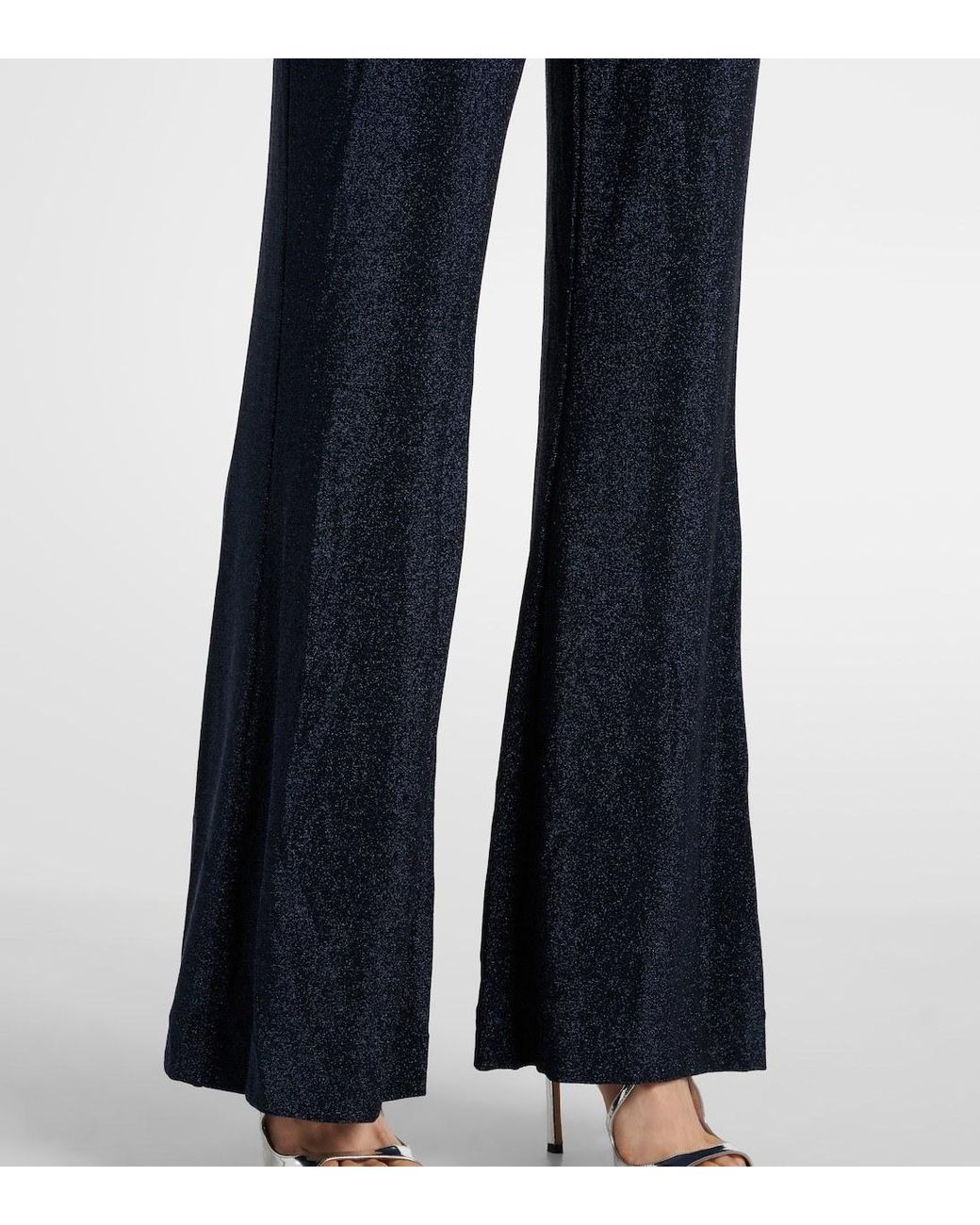 Diane von Furstenberg Blue Cosima Jumpsuit