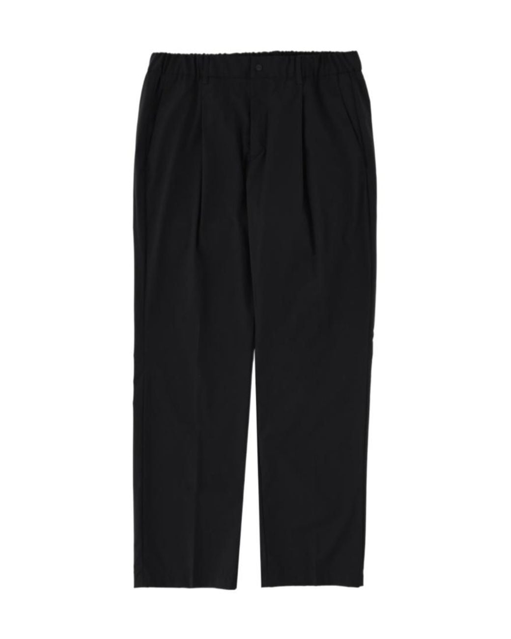Herno Black Pleated Tailored Trousers for men
