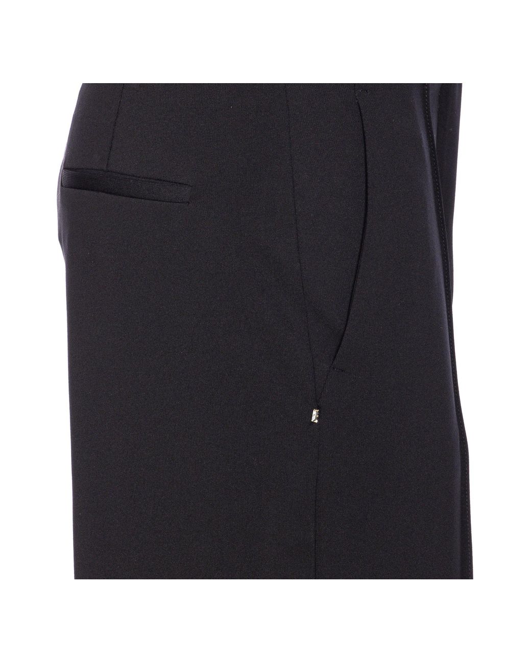 Sportmax Blue Texas Straight Hem Trousers