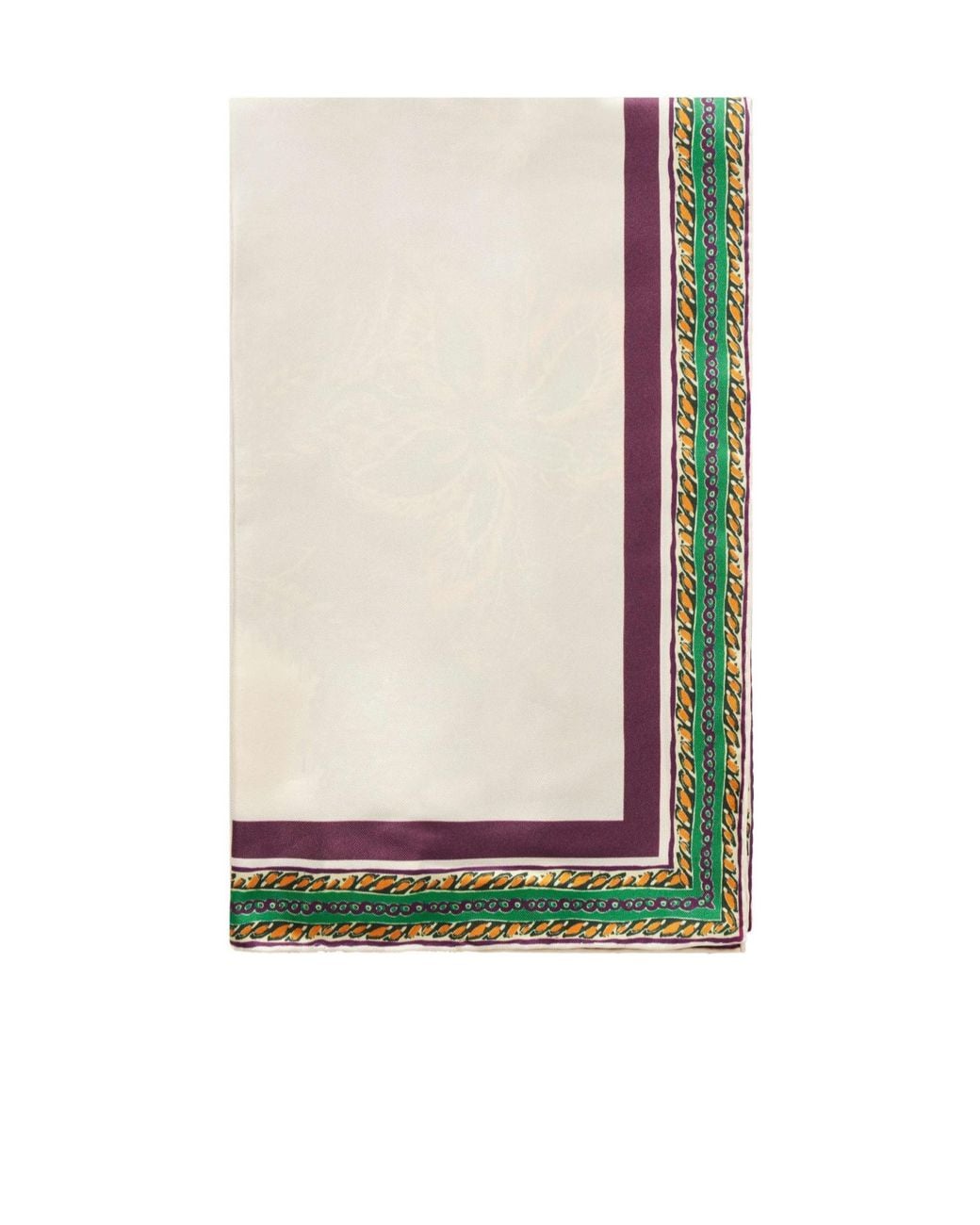 ALÉMAIS Multicolor Ruthie Floral-Print Silk-Twill Scarf