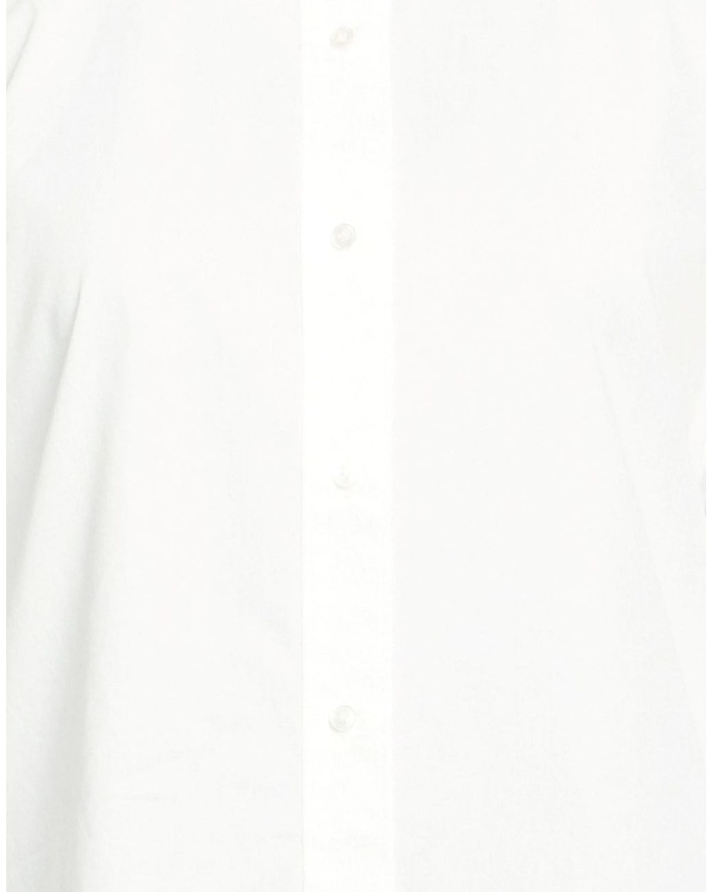 Saint Laurent White Lace Long Sleeve Blouse