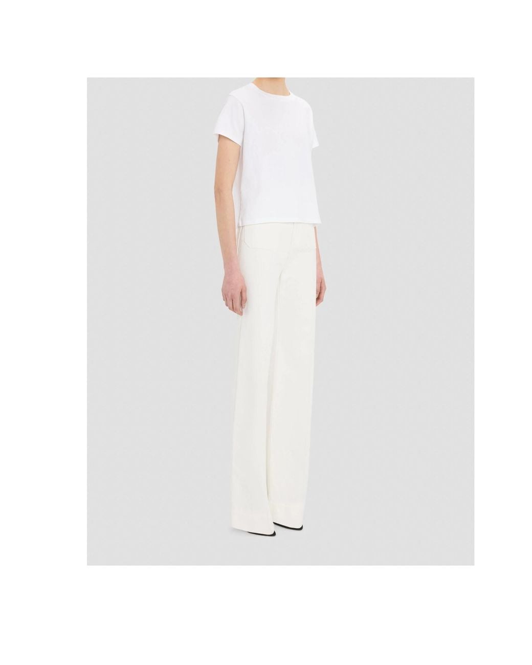 Victoria Beckham White Jamie T-Shirt