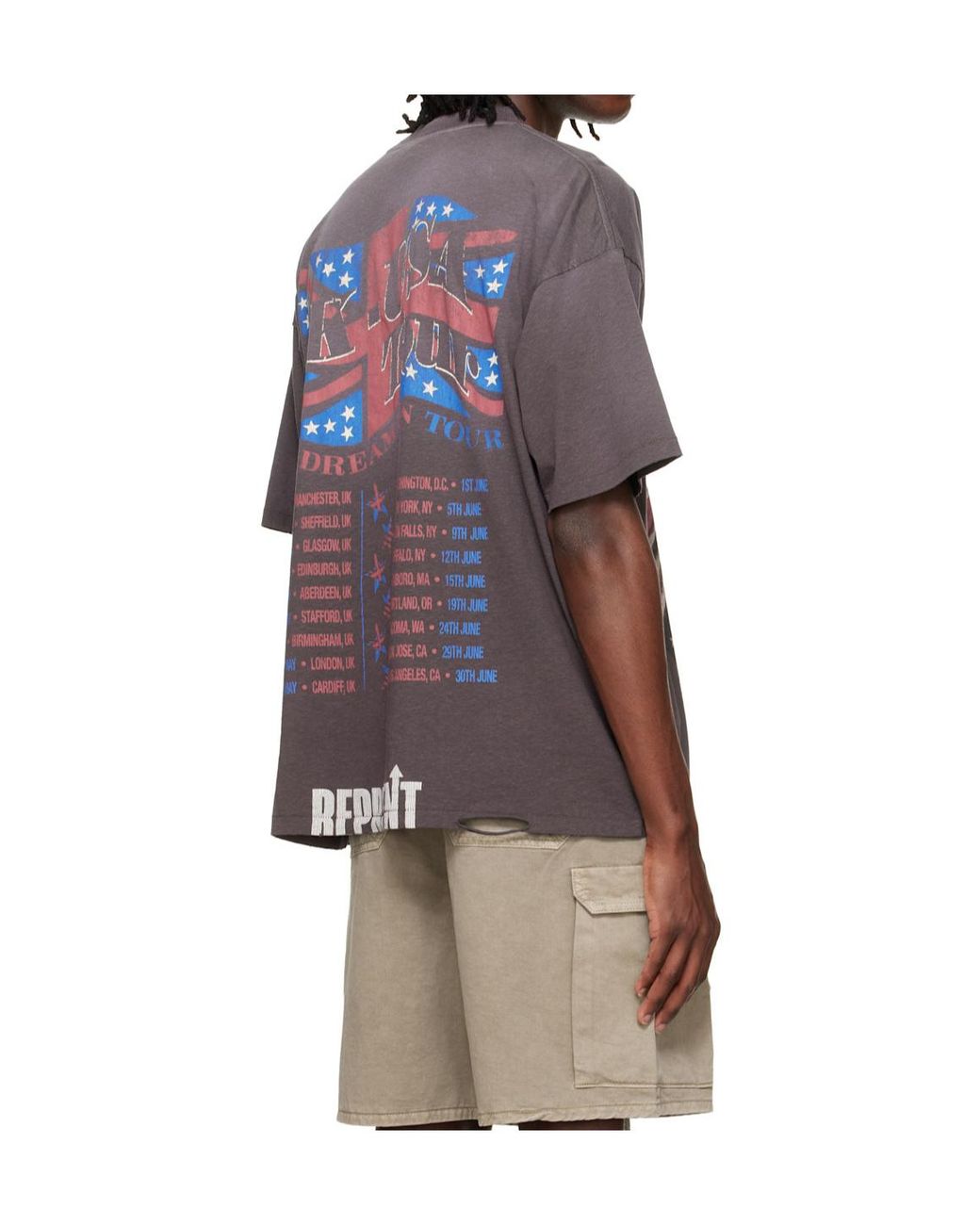 Represent Pink Dream On Tour Crew Neck T-Shirt for men