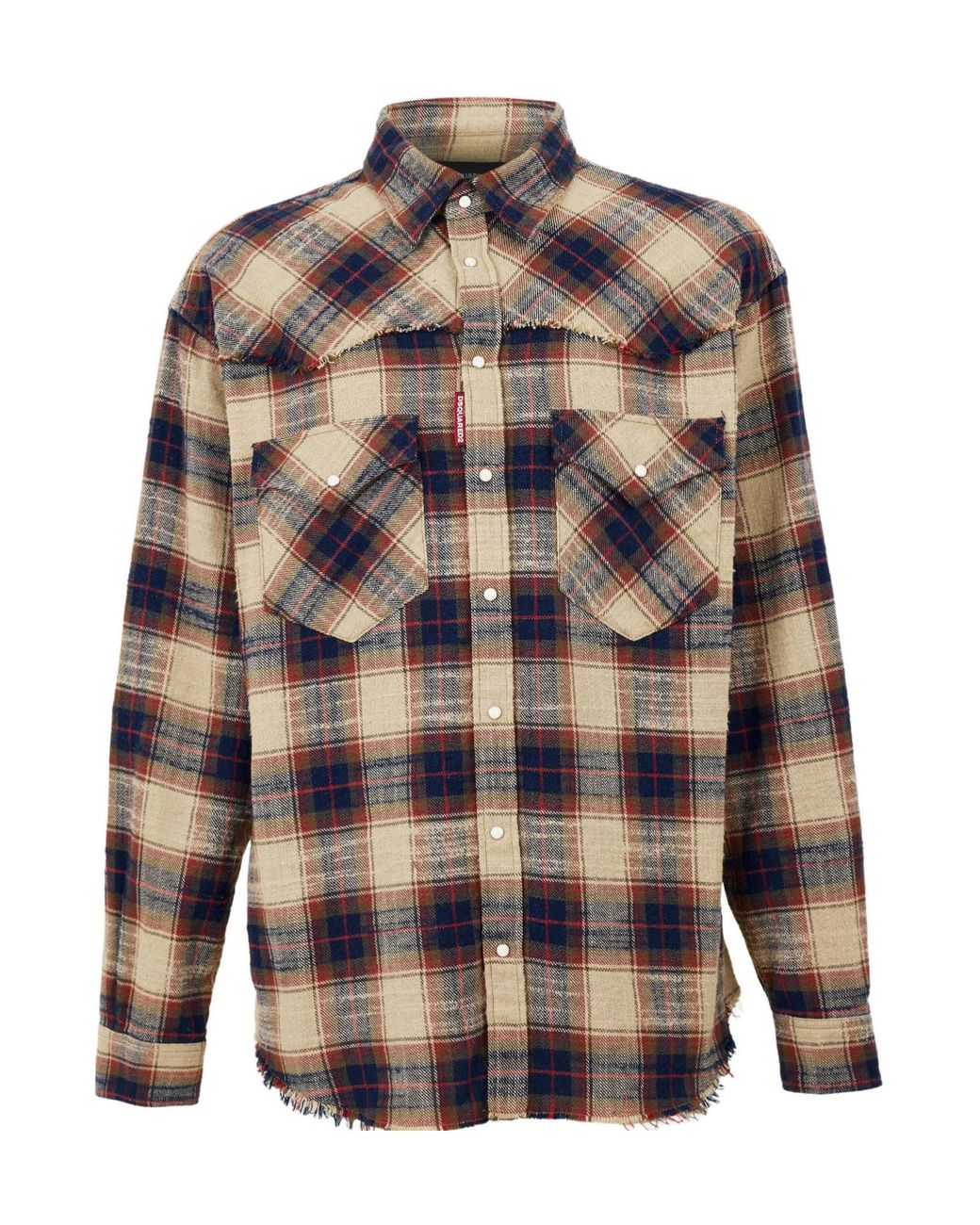 DSquared² Multicolor Long-Sleeve Cowboy Shirt for men