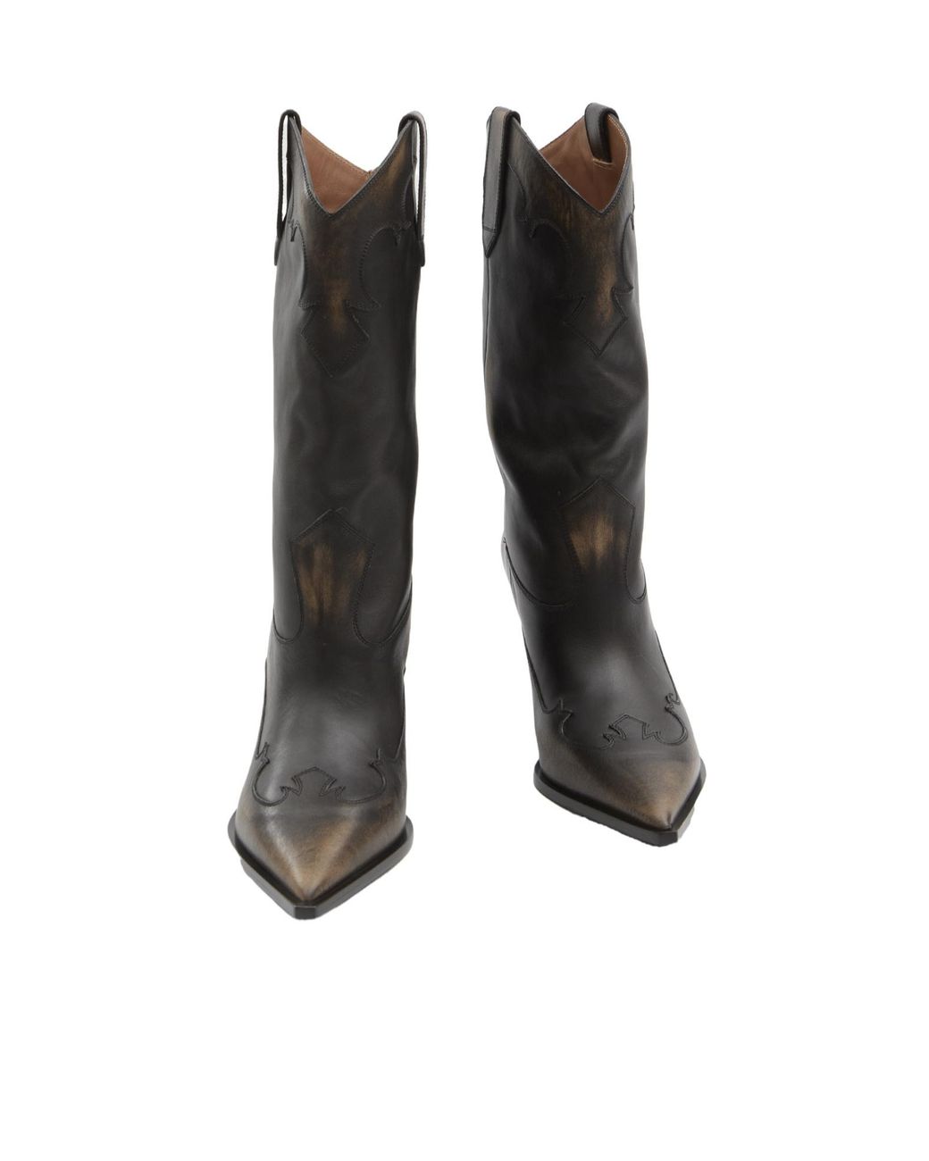 Paris Texas Black Lidia Heeled Boots