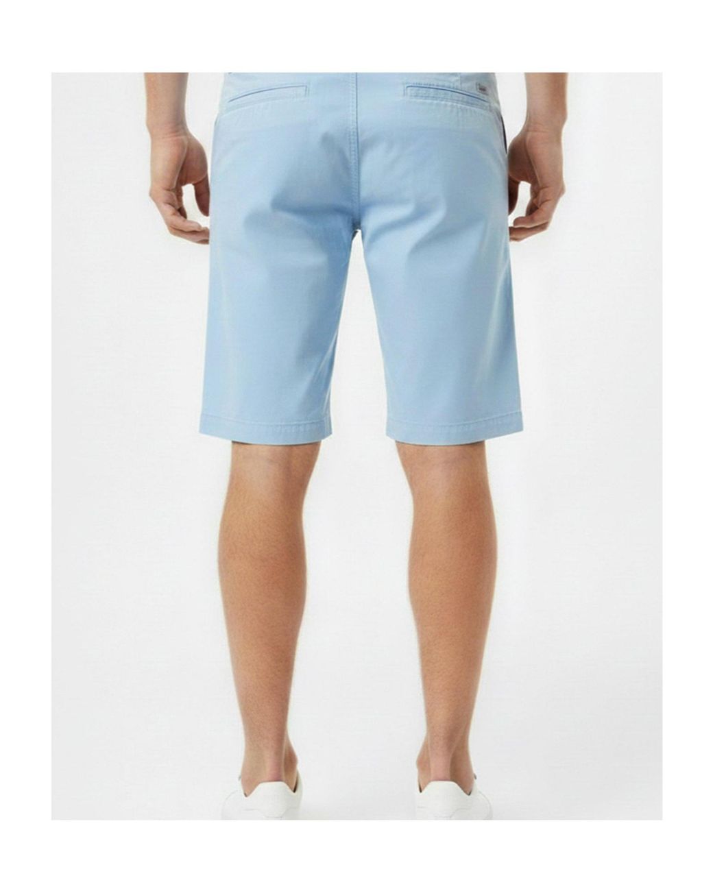 Boss Blue Versatile Minimalist Slim-Fit Shorts for men