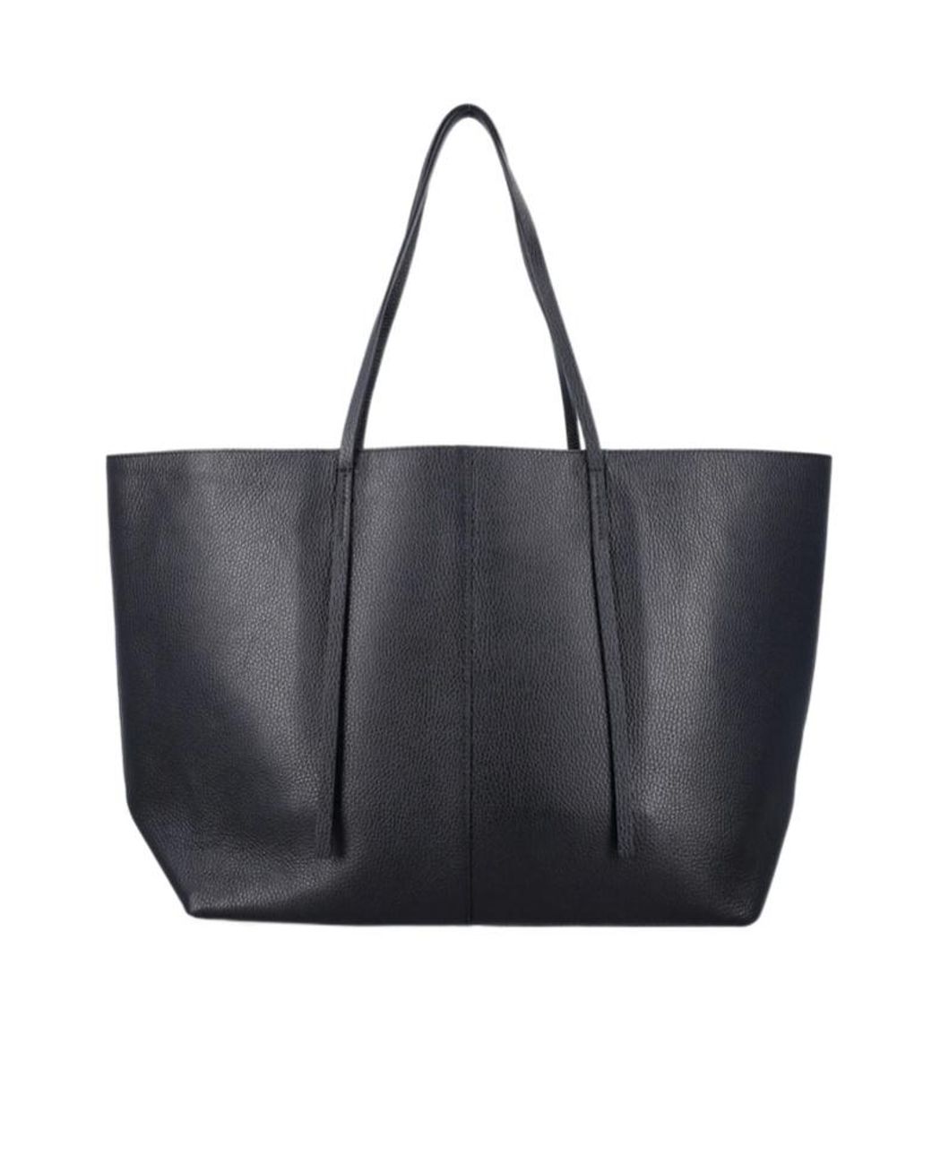 By Malene Birger Black Double-Handled Shoulder Bag