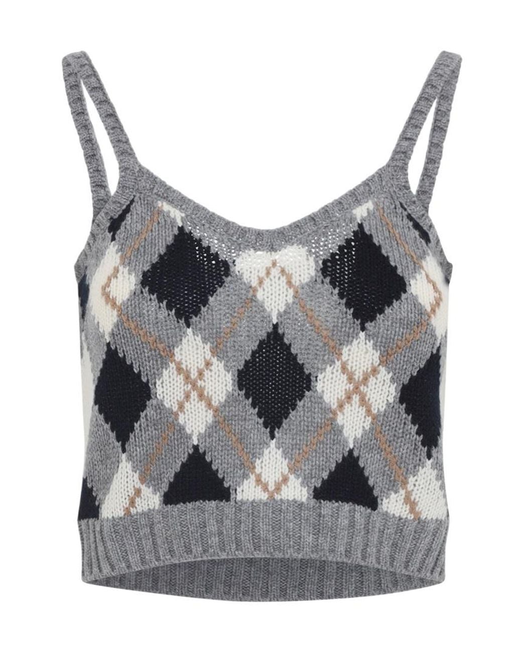 Prada Gray Tank Top
