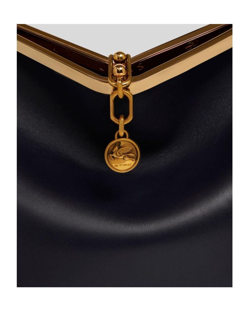 Etro Black Large Vela Bag