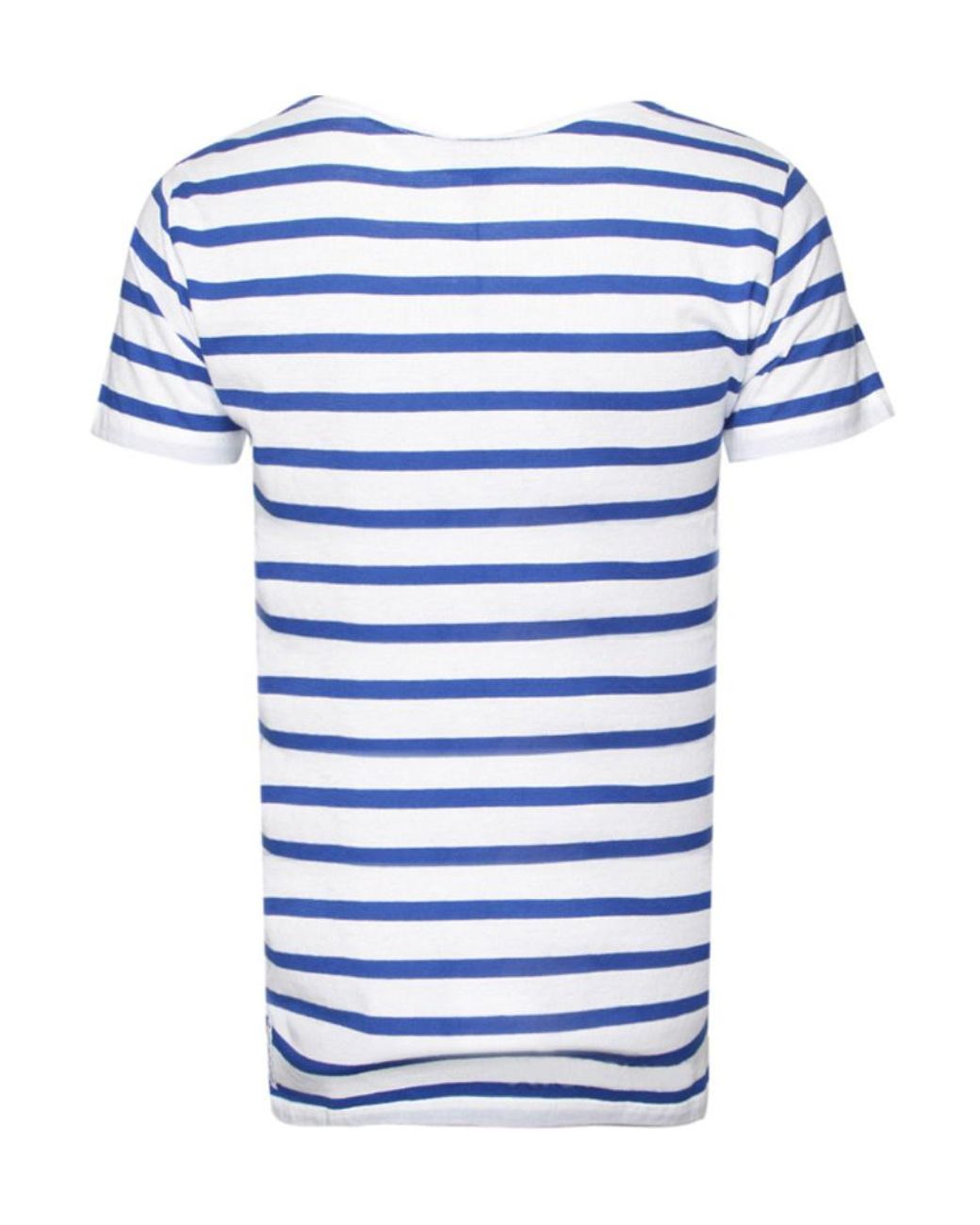 Armani Jeans Blue Logo Short-Sleeve T-Shirt