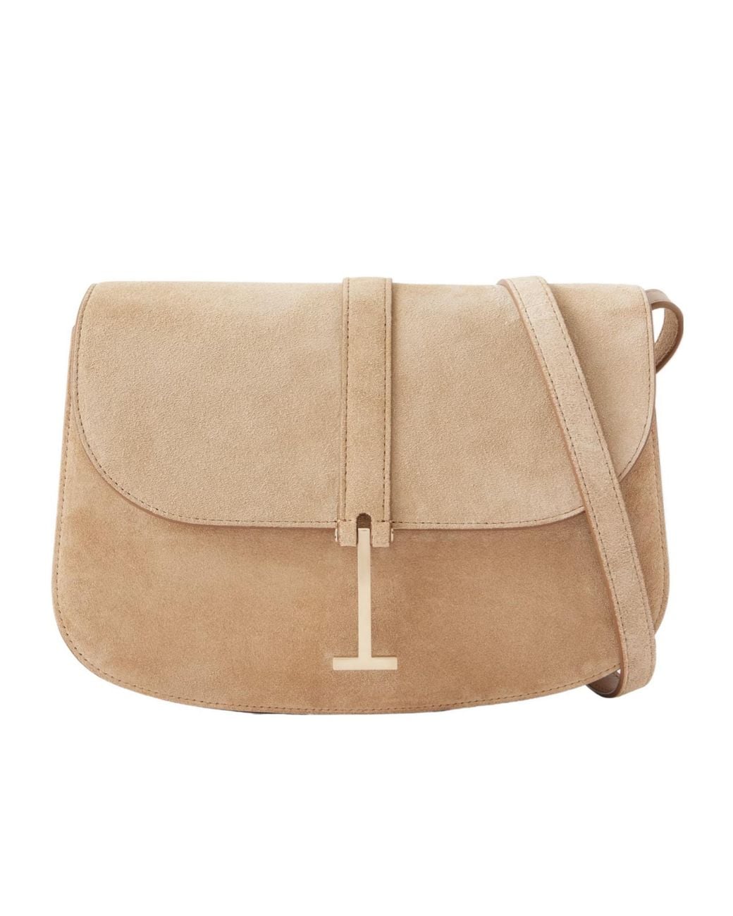 Tom Ford Natural T-Bar Flap Shoulder Bag