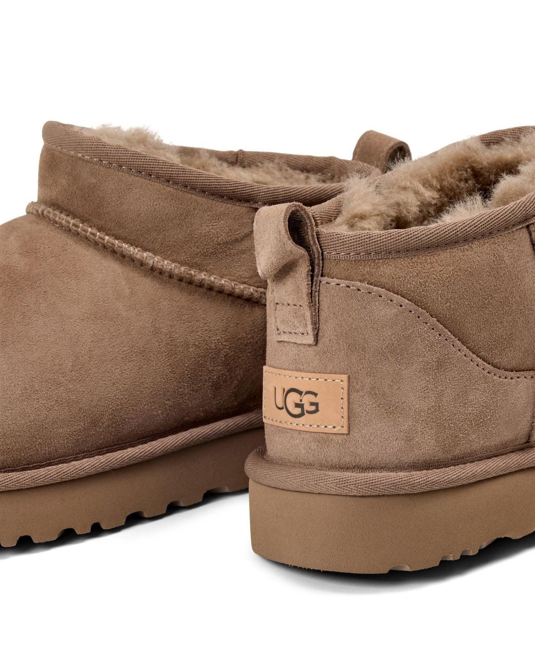 Ugg Brown Ultra Mini Snug Boots