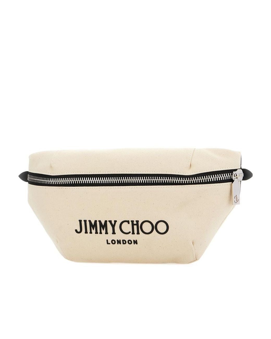 Jimmy Choo Natural Finsley Belt Bag for men