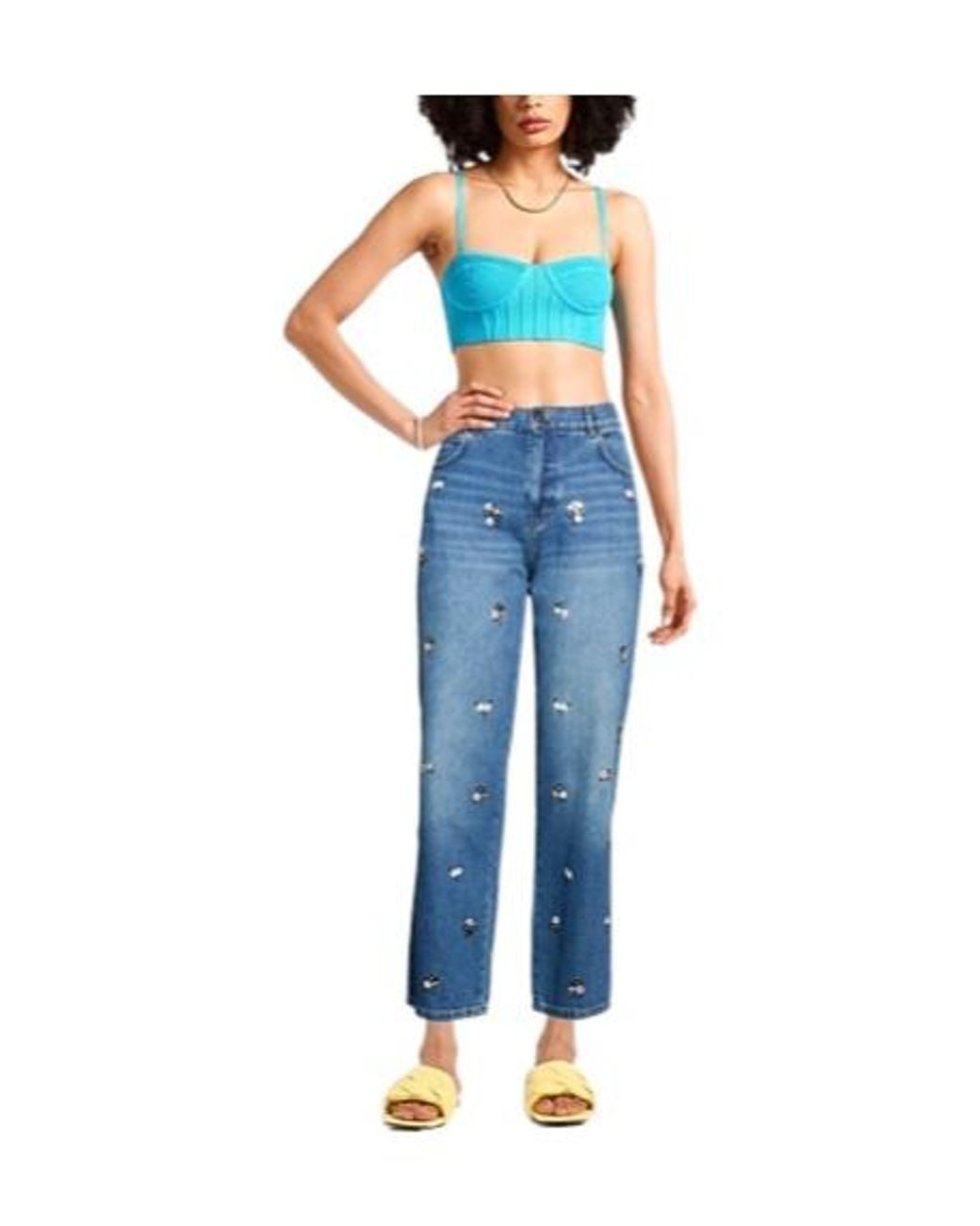 Weekend by Maxmara Blue Mid-Waisted Jeans