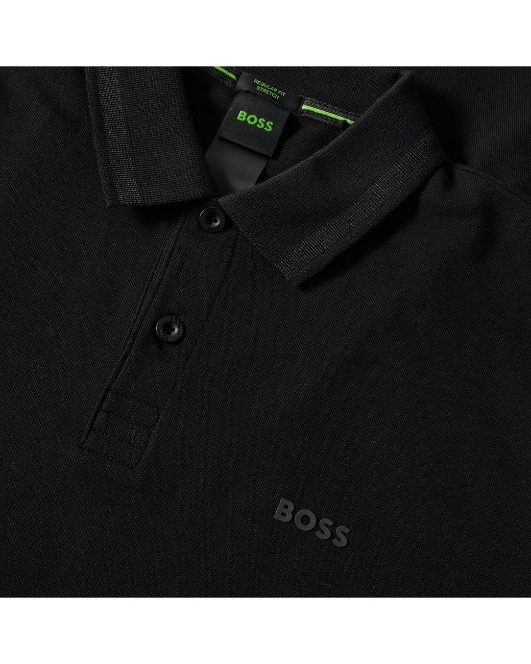 Boss Black Shortsleeve Polo Shirt for men