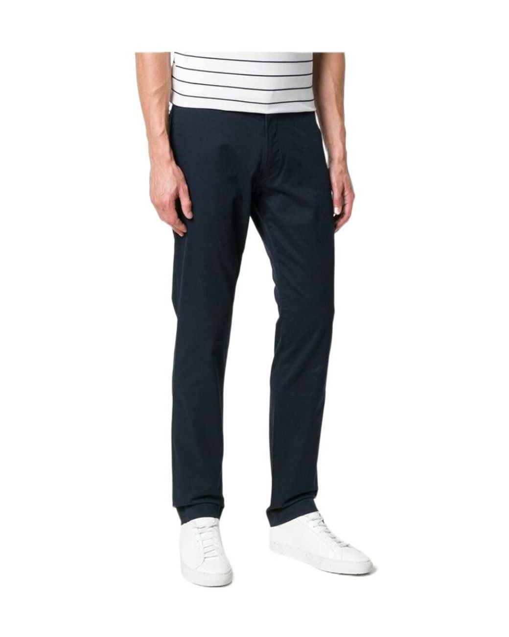 Polo Ralph Lauren Blue Mid Rise Chino Trousers for men