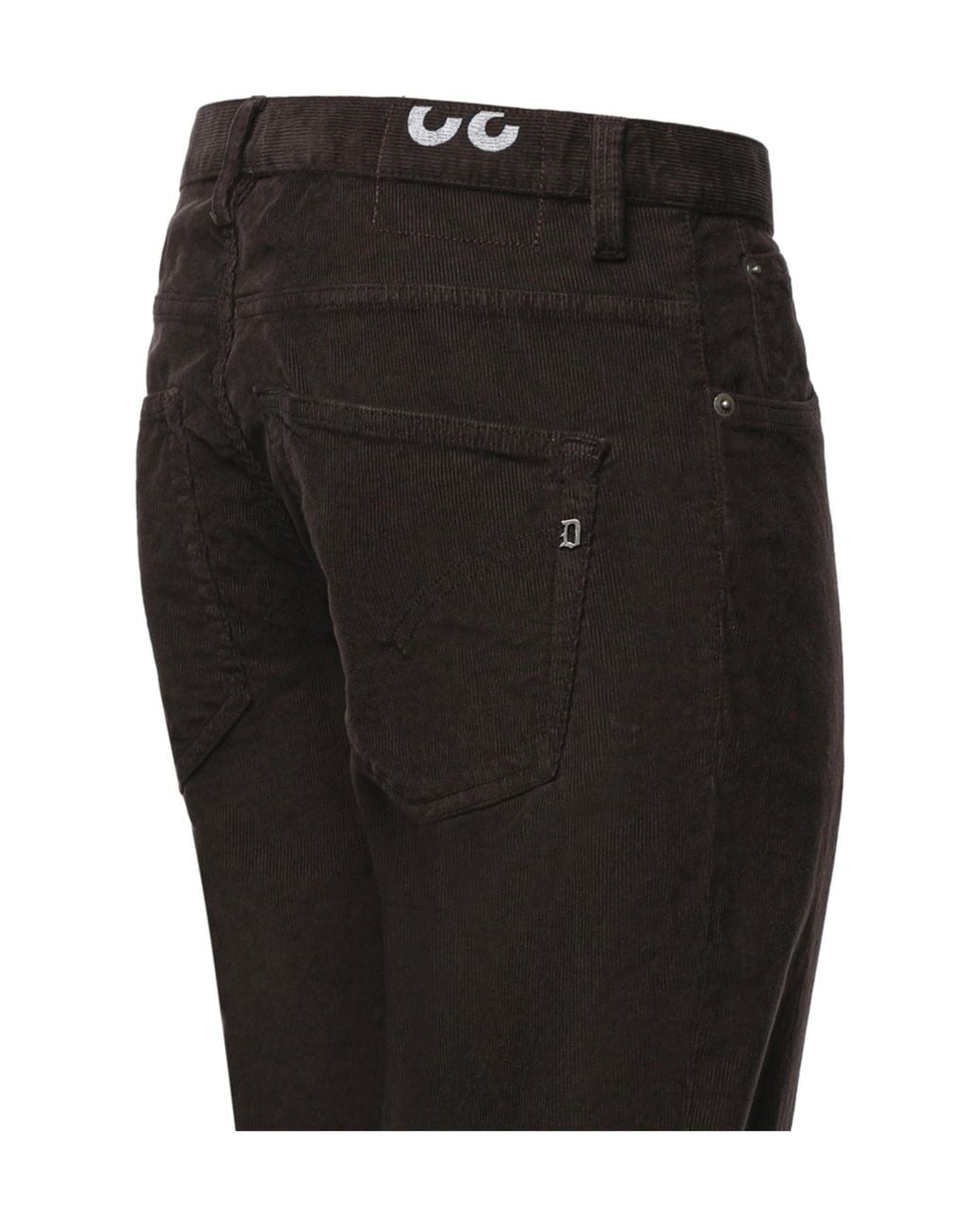 Dondup Black Carrot Fit Jeans for men