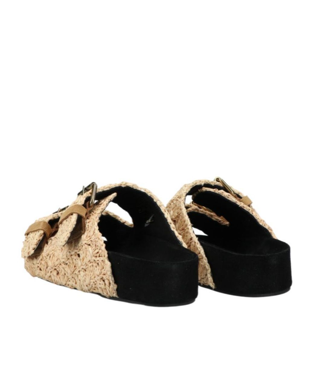 Isabel Marant Brown Buckle-Strap Open Toe Sandals