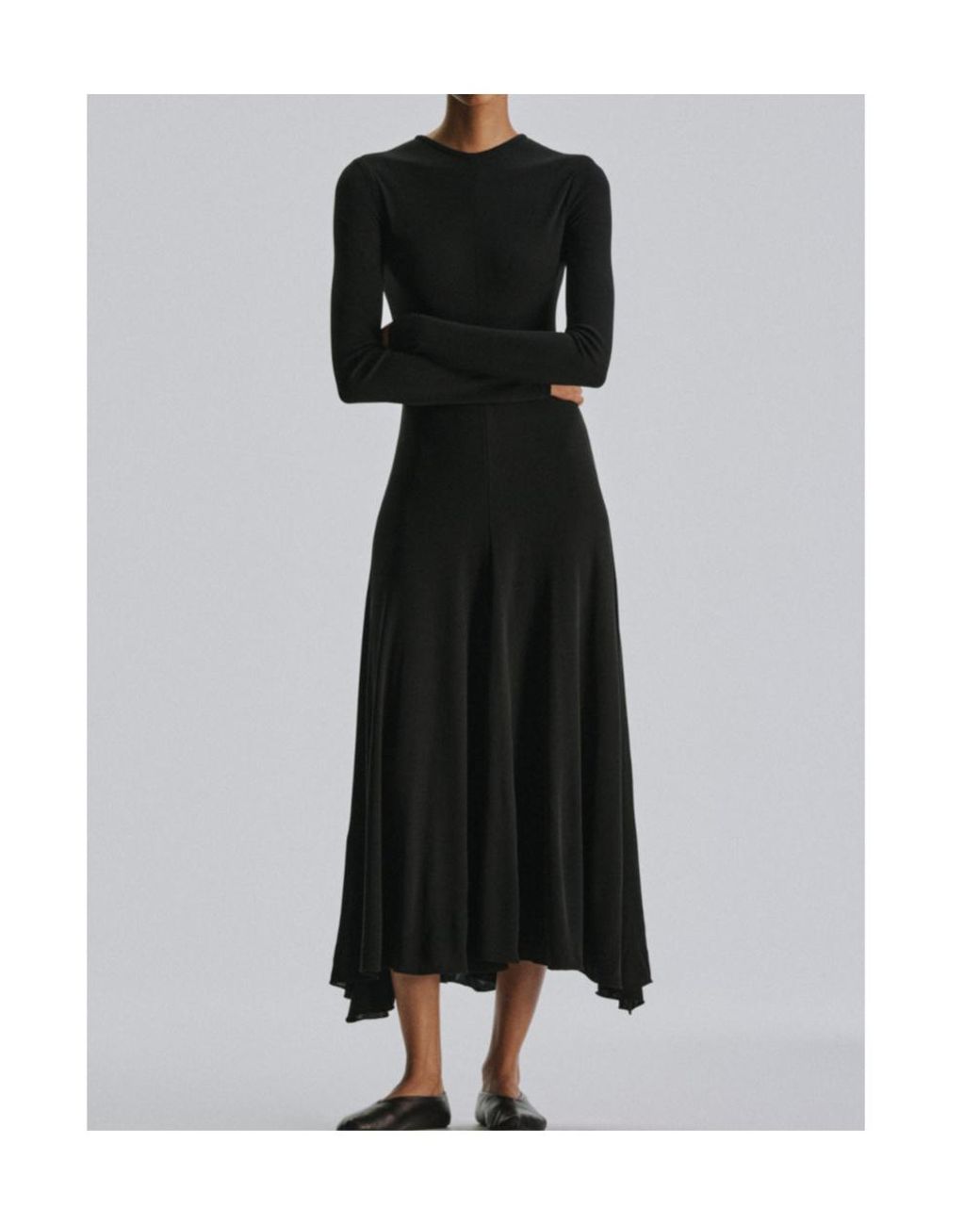 The Row Blue Dina Dress