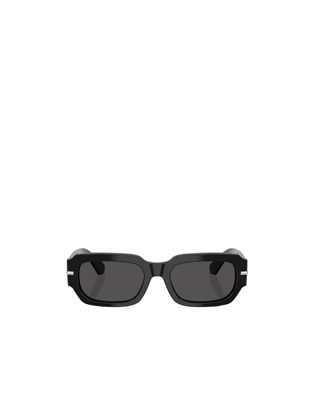 Dolce & Gabbana White Eyewear Rectangular Frame Sunglasses for men