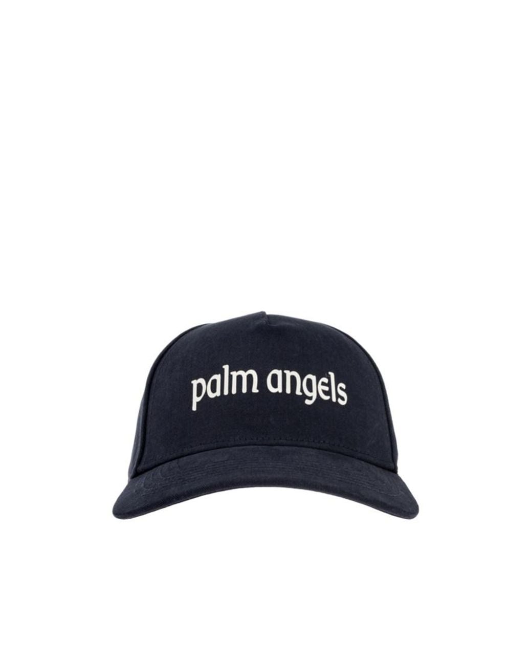 Palm Angels Blue Logo Hat for men