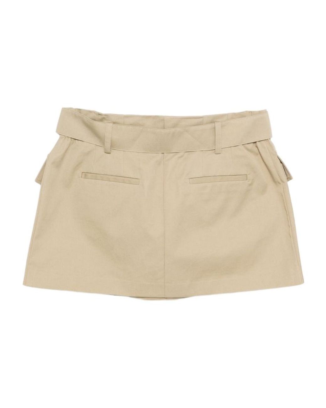 IRO Natural Belted Midi Skirt