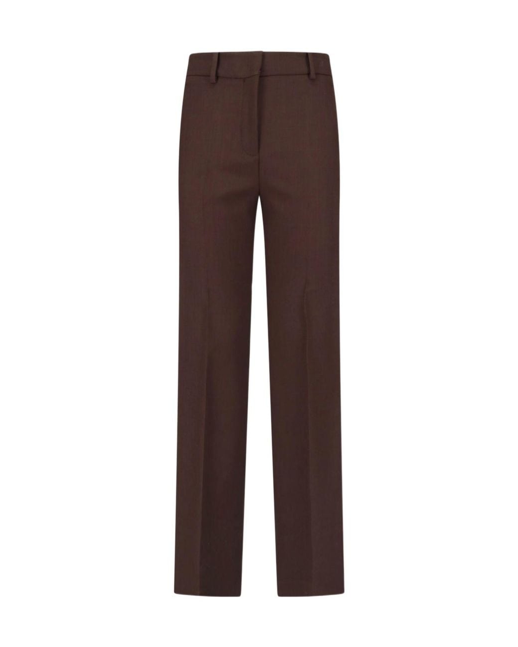 Incotex Brown Straight-Leg Pants