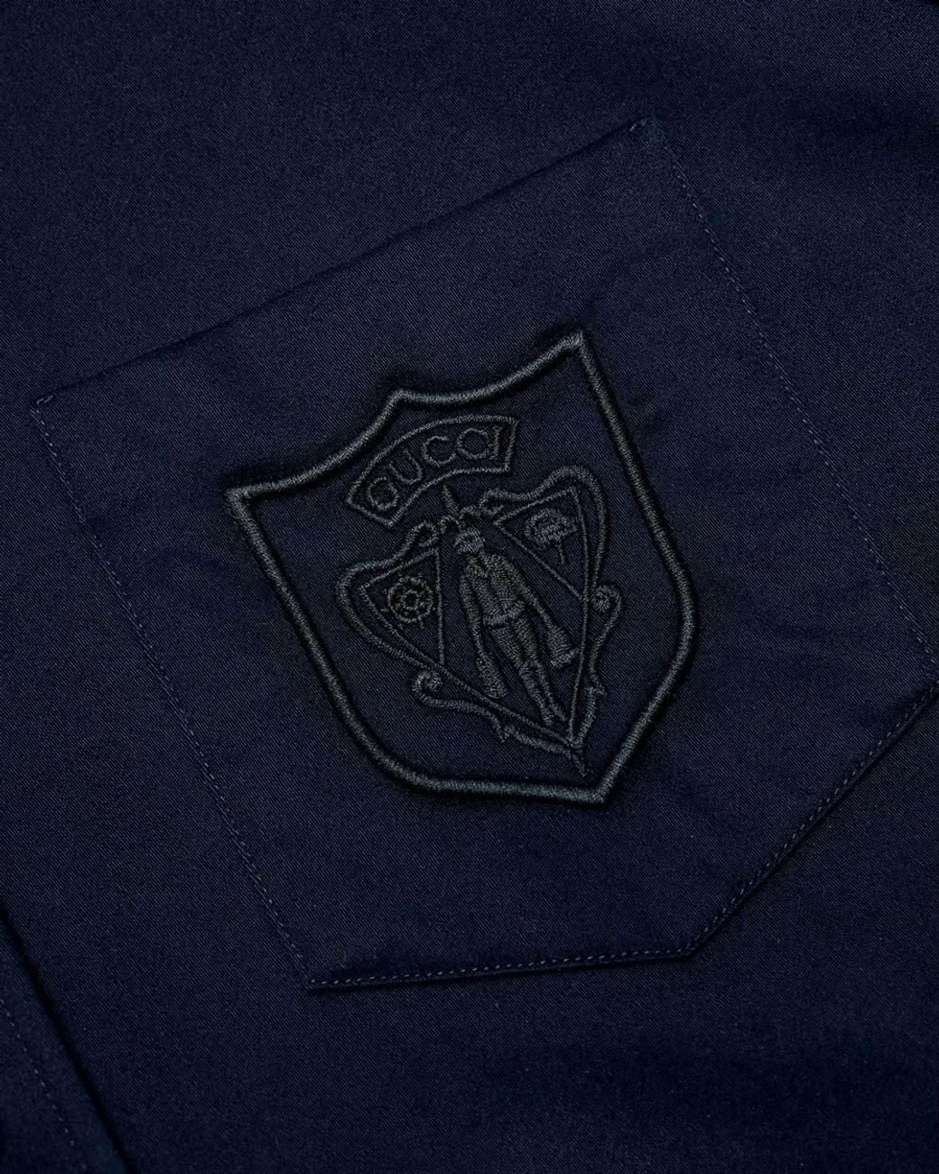 Gucci Blue Button-Down Shirt for men