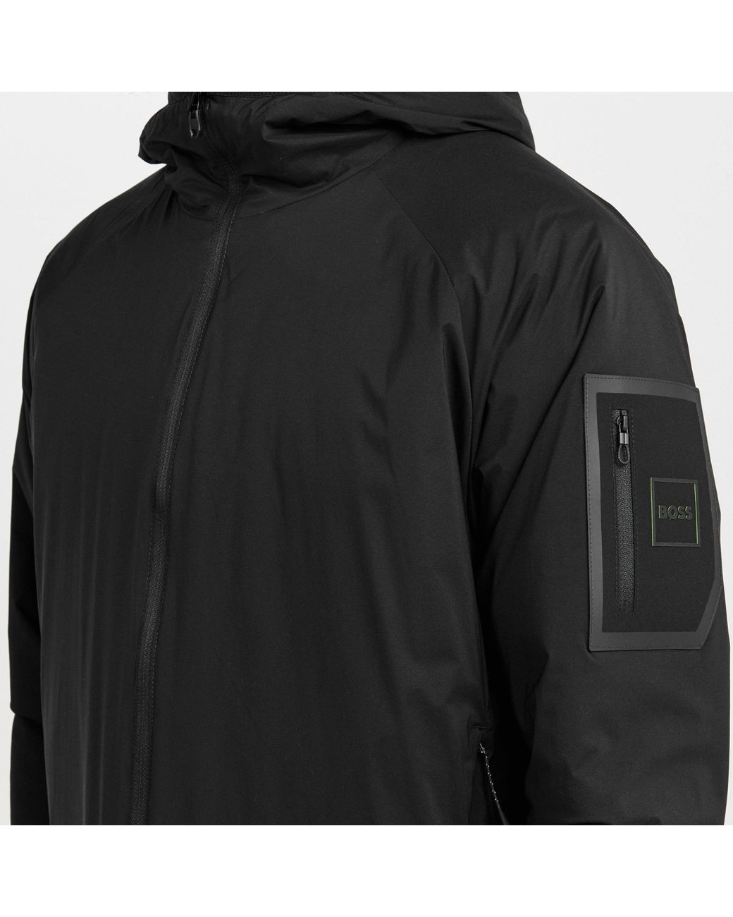 Boss Black Casual Hooded Jacket for men