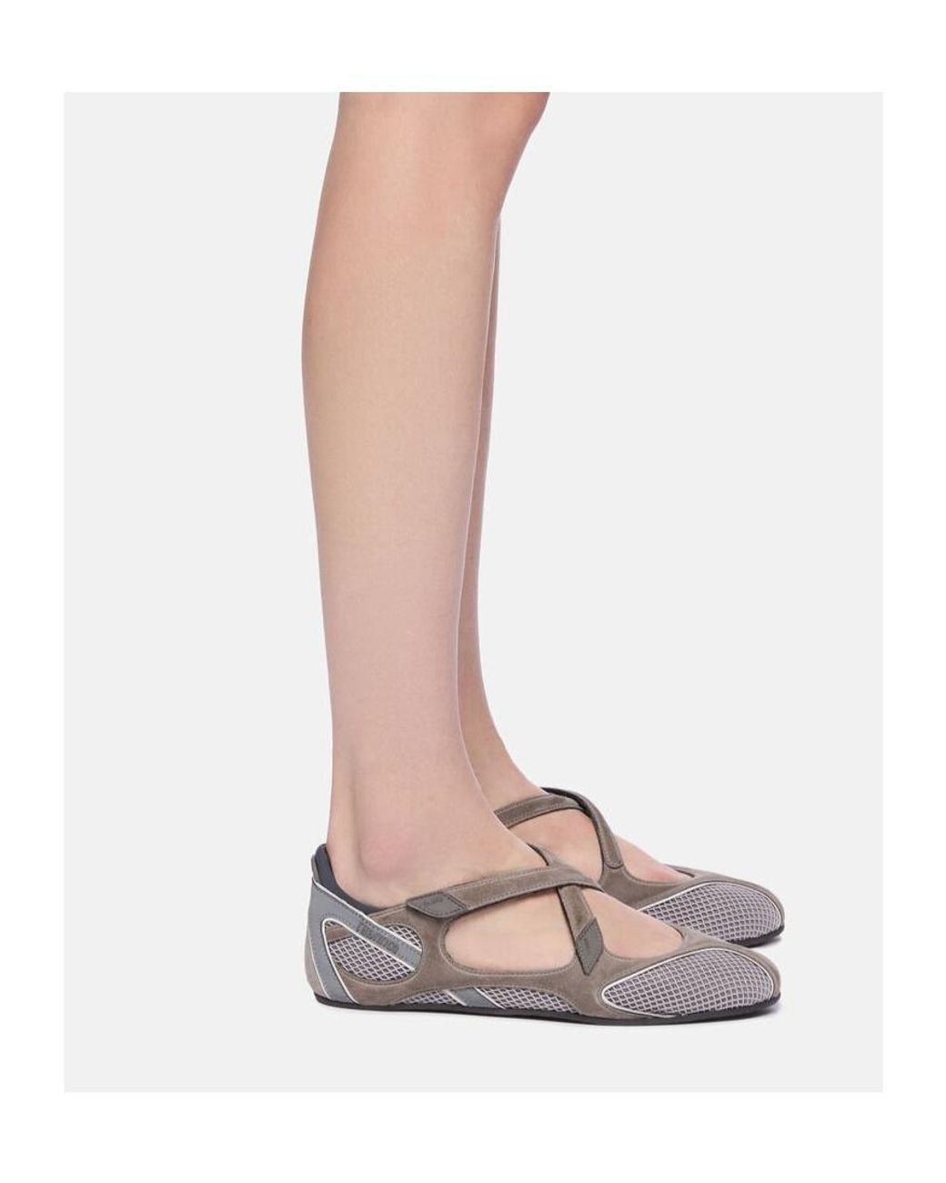 The Attico Multicolor The Floor 01 Ballerina Flats