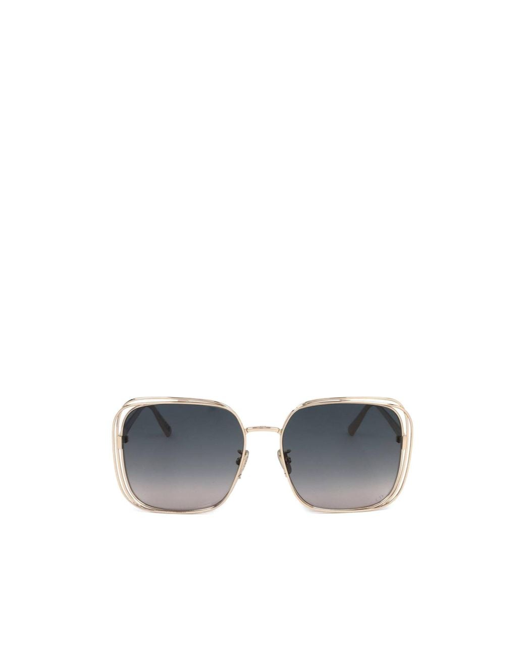 Dior Blue Eyewear Square Frame Sunglasses