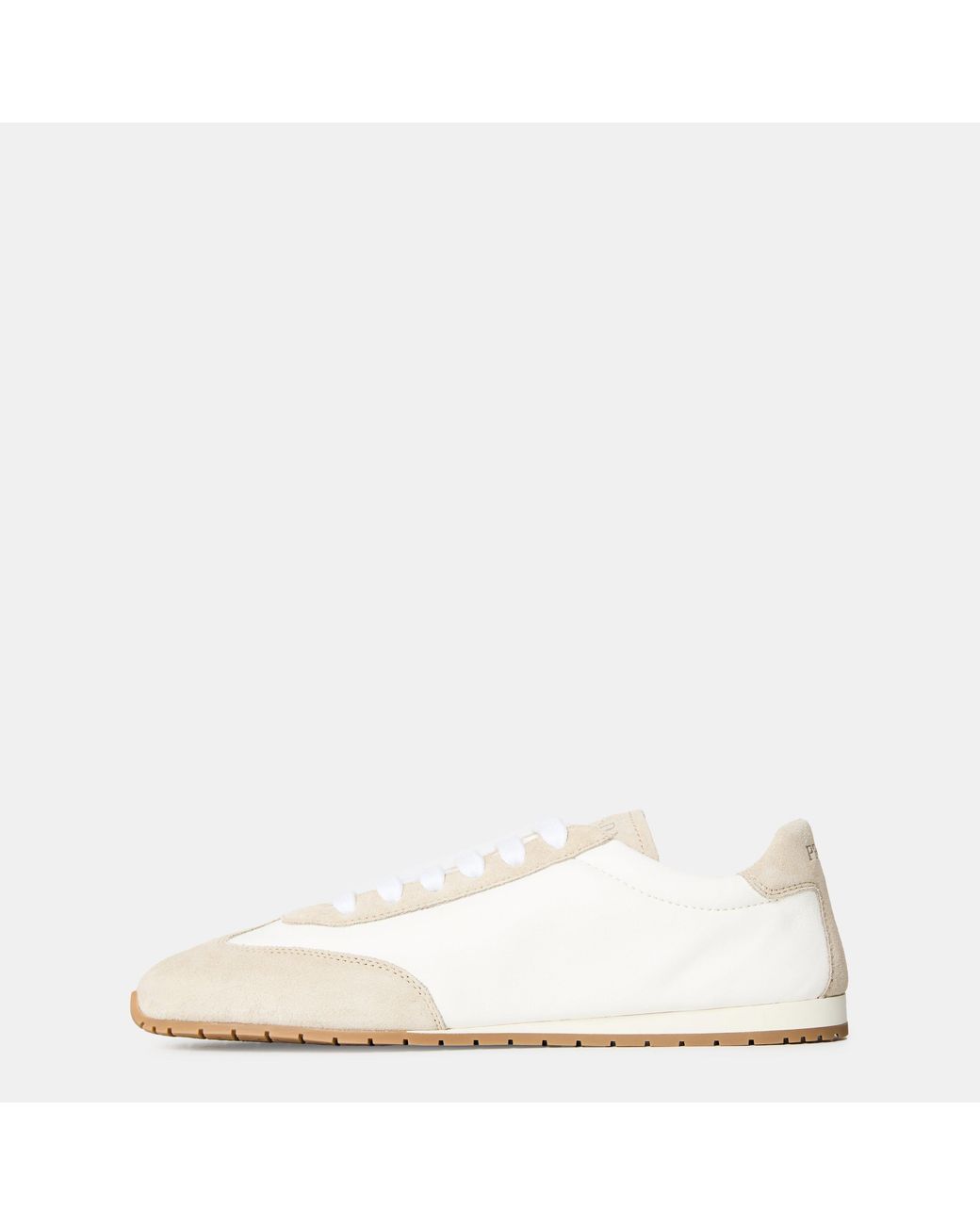 Prada White Low-Top Sneakers